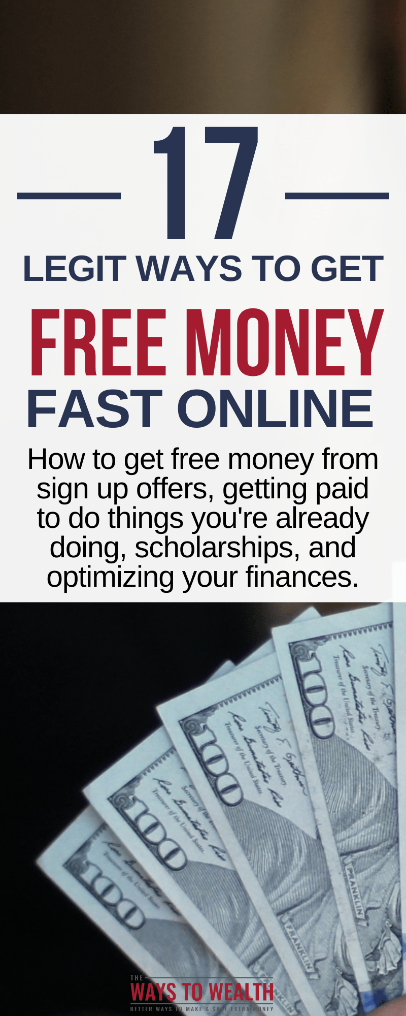 How to Get Free Money Fast Online (17 Best Ideas)